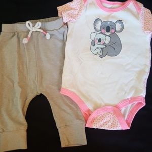 Baby girl Koala outfit